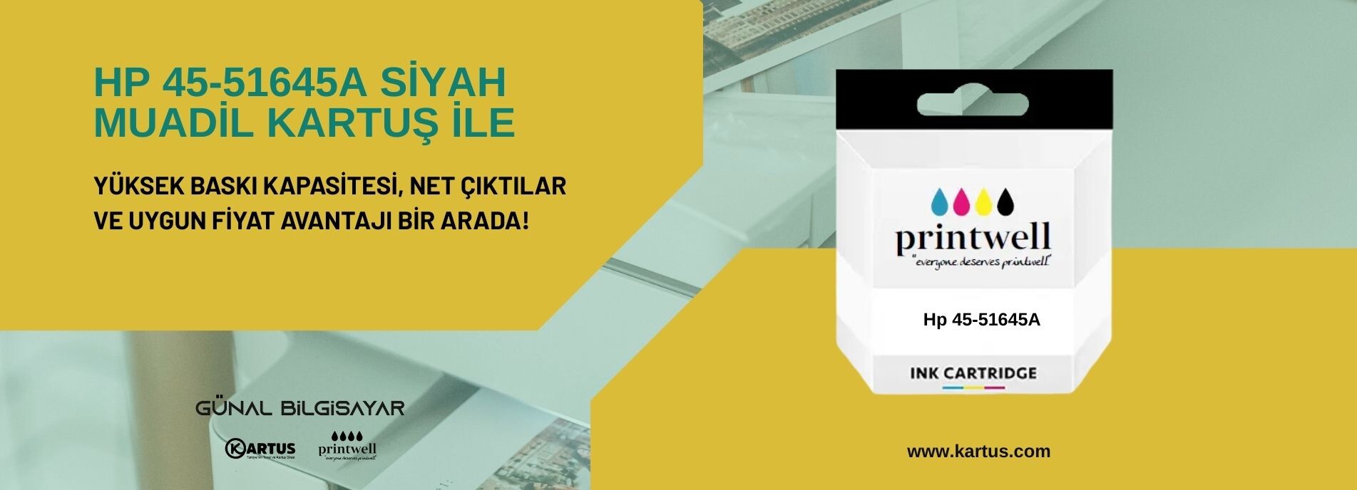 Hp 45 Muadil Kartus