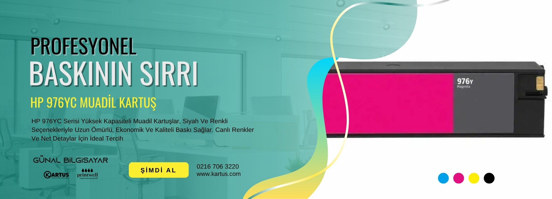 Hp 976yc Muadil Kartuş