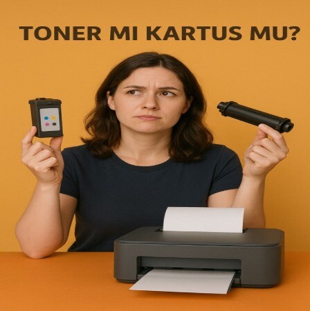 Yazıcı Kartuşu mu, Toner mi? – Hangisi Sizin İçin Daha Uygun?