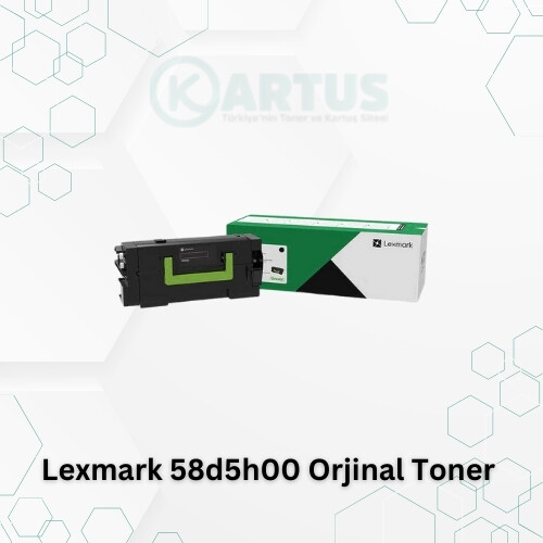 Lexmark 58D5H00 Orijinal Toner – Yüksek Dayanıklı