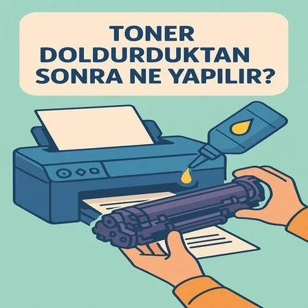 TONER DOLDURDUKTAN SONRA NE YAPILIR?