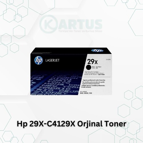 HP 29X-C4129X Yüksek Kapasiteli Orijinal Toner