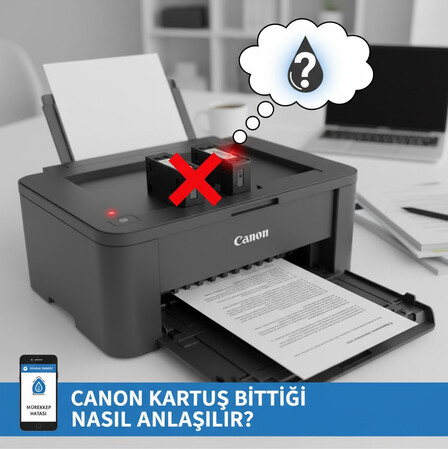CANON KARTUŞ BİTTİĞİ NASIL ANLAŞILIR?