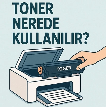 TONER NEREDE KULLANILIR?