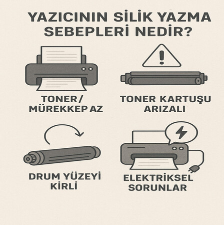 YAZICININ SİLİK YAZMA SEBEPLERİ NEDİR?