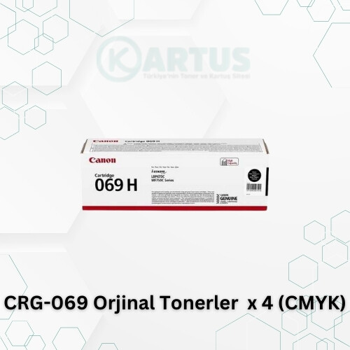 Canon CRG-069 Orijinal Tonerler – Profesyonel Baskı Kalitesi