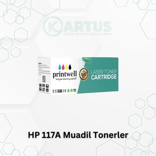 HP 117A Muadil Toner Seti (CMYK) – Yüksek Kaliteli Baskılar