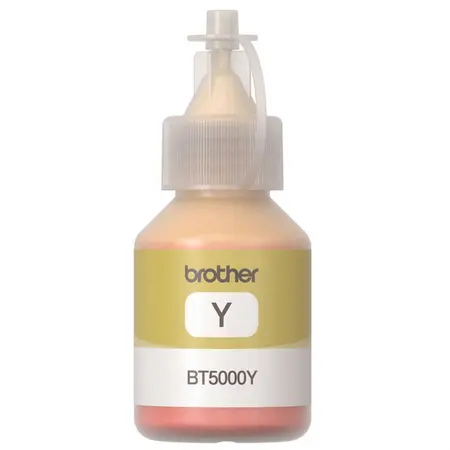 Brother BT-5000 Sarı Orijinal Mürekkep - 1