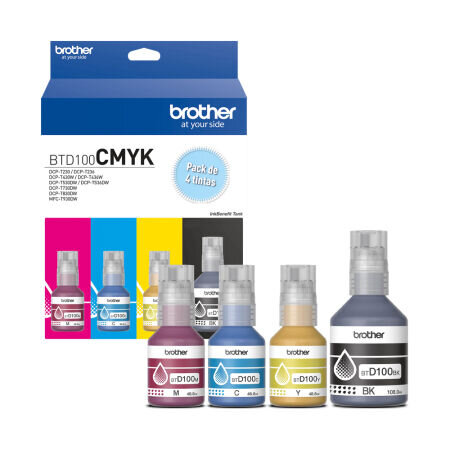 Brother BTD100 Orijinal Mürekkep Seti - Brother