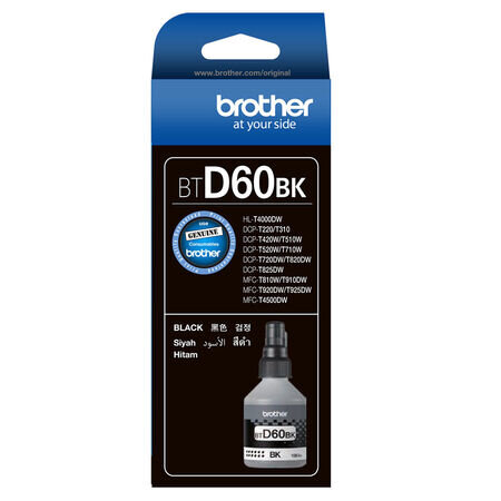 Brother BTD60BK Siyah Orijinal Mürekkep - Brother