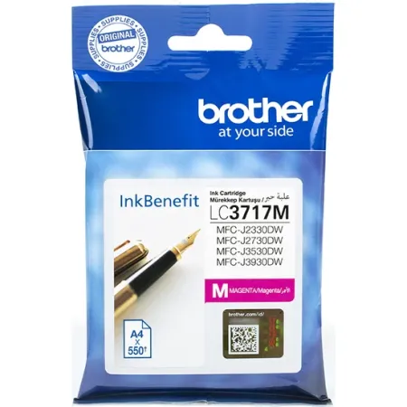 Brother LC-3717 Kırmızı Orijinal Kartuş - 1