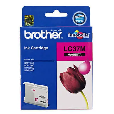 Brother LC37-LC970 Kırmızı Orijinal Kartuş - 1