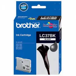 Brother LC37-LC970 Siyah Orijinal Kartuş - 1