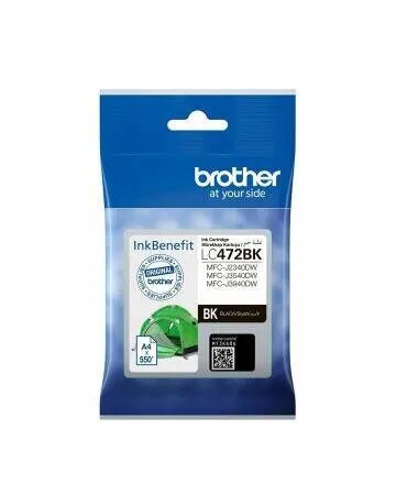Brother LC472BK Siyah Orijinal Kartuş - Brother
