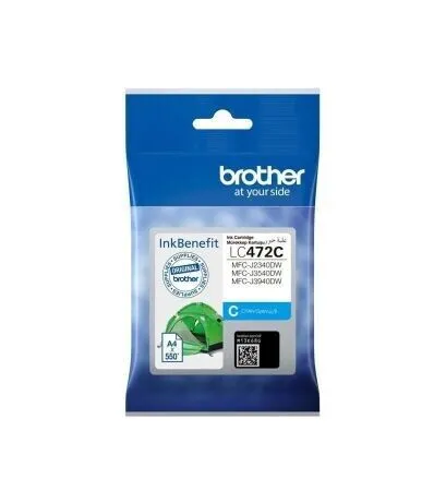 Brother LC472C Mavi Orijinal Kartuş - Brother