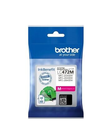 Brother - Brother LC472M Kırmızı Orijinal Kartuş