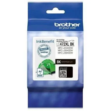 Brother LC472XL BK Siyah Orijinal Kartuş - Brother