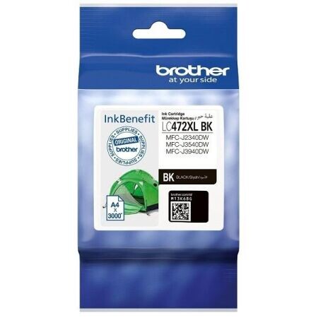 Brother - Brother LC472XL BK Siyah Orijinal Kartuş