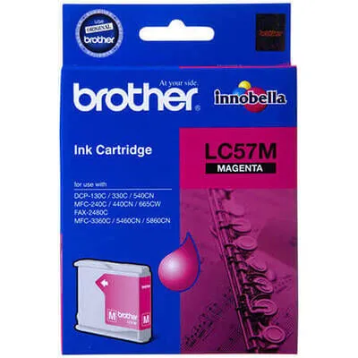 Brother LC57M-LC1000 Orijinal Kırmızı Kartuş - Brother