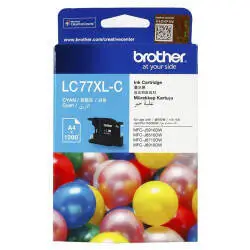 Brother LC77XL Mavi Orijinal Kartuş - 1