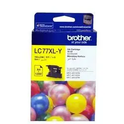 Brother LC77XL Sarı Orijinal Kartuş - 1