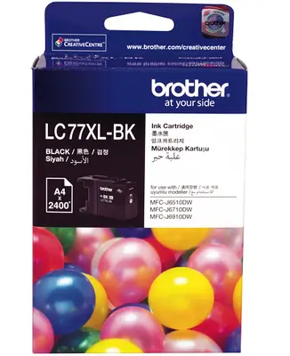 Brother LC77XL Siyah Orijinal Kartuş - 1