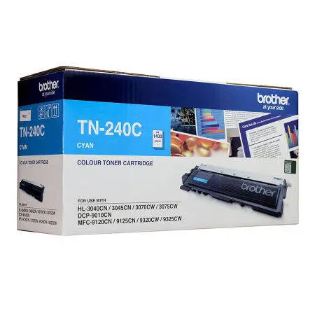 Brother TN-240 Mavi Orijinal Toner - 1