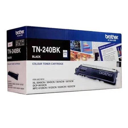 Brother TN-240 Original Black Toner Cartridge - 1