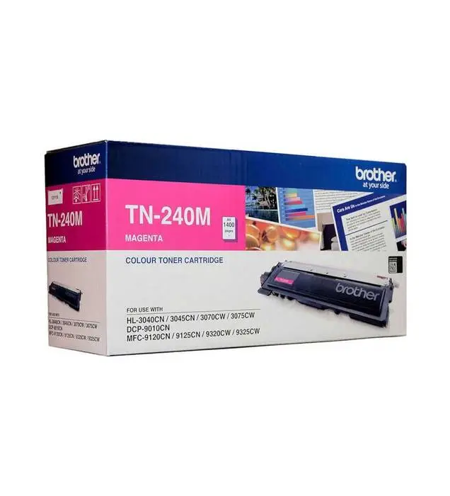 Brother TN-240 Original Red Toner Cartridge - 1