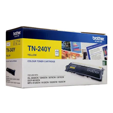 Brother TN-240 Sarı Orijinal Toner - Brother