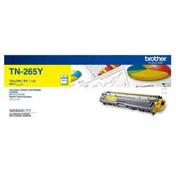 Brother TN-265 Original High Yield Yellow Toner Cartridge - 1