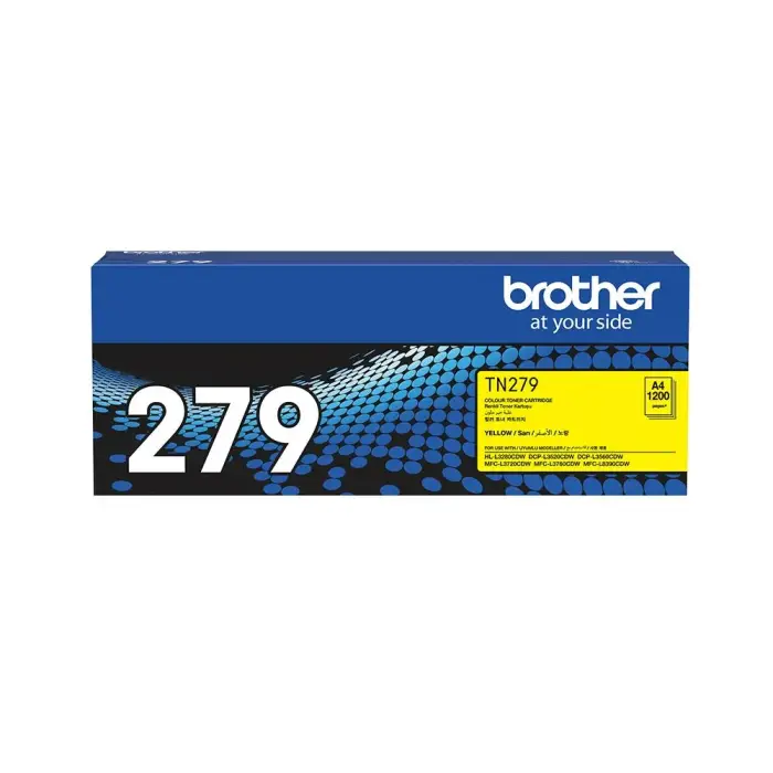 Brother TN-279 Original Yellow Toner - 1