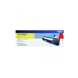 Brother TN-345 Original High Yield Yellow Toner Cartridge - 1