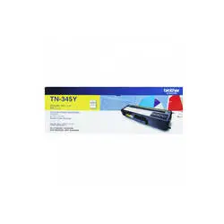 Brother TN-345 Original High Yield Yellow Toner Cartridge - 1