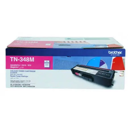 Brother TN-348 Kırmızı Orijinal Toner Yüksek Kapasiteli - 1