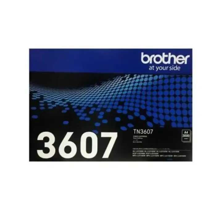 Brother TN-3607 Original Black Toner - 1