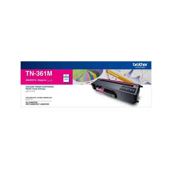 Brother TN-361 Original Red Toner Cartridge - 1