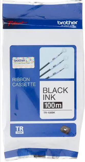 Brother TR-100BK Black Ribbon - 2