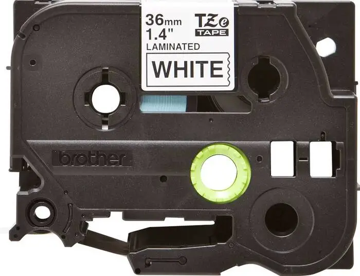 Brother TZe-261 36mm Black on White Laminated Label - 2