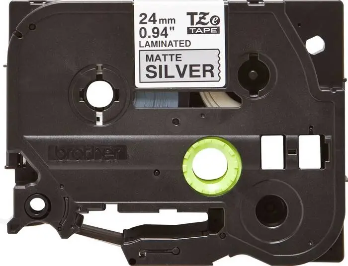 Brother TZe-M951 24mm Black on Matte Silver Label - 2