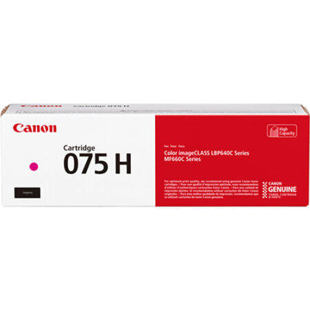 Canon 075H-6367C001 Kırmızı Yüksek Kapasiteli Orijinal Toner - 1