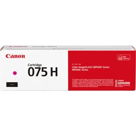 Canon 075H-6367C001 Magenta High Capacity Original Toner - 1