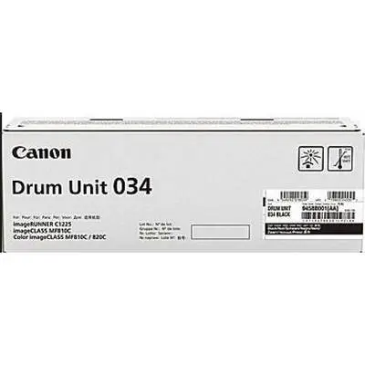 Canon C-EXV-034 Black Original Copier Drum Unit - 1