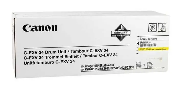 Canon C-EXV-034 Yellow Original Copier Drum Unit - 1