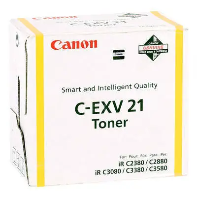 Canon C-EXV-21 Sarı Orijinal Fotokopi Toneri - 1