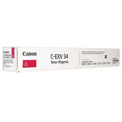 Canon C-EXV-34 Kırmızı Orijinal Fotokopi Toneri - 1