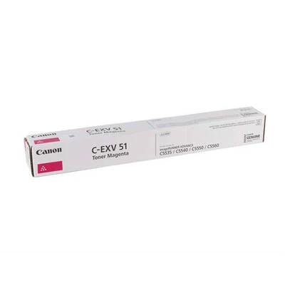 Canon C-EXV-51 Kırmızı Orijinal Fotokopi Toneri - 1