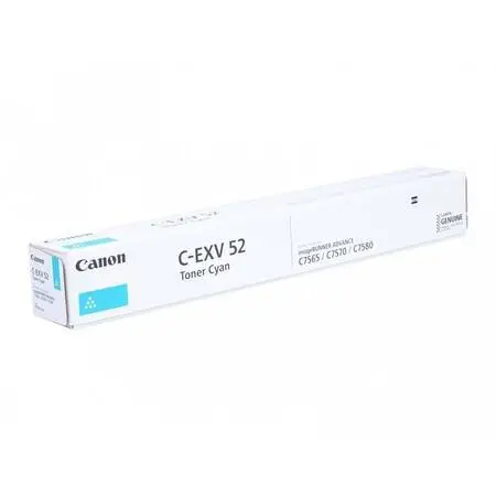 Canon C-EXV-52C Cyan Original Toner - 1