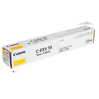 Canon C-EXV-55 Yellow Original Copier Toner - 1