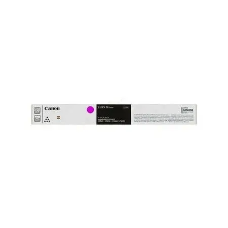 Canon C-EXV 58 Kırmızı Orijinal Toner - 1